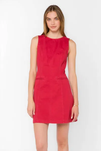Velvet Heart Matilda Mini Dress In Red