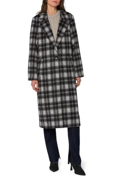 Velvet Heart Myrtle Brushed Plaid Coat In Multi