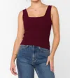 Velvet Heart Pamela Tank In Red Sangria In Multi