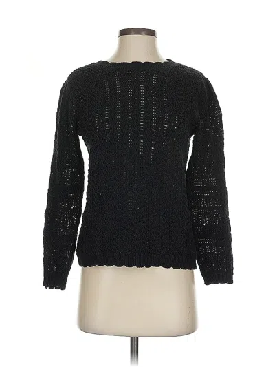 Pre-owned Velvet Heart Pullover Sweater In Black