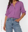 Velvet Heart Riley Bloom Shirt In Lavender In Purple