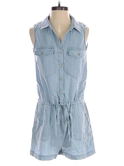 Pre-owned Velvet Heart Romper In Blue