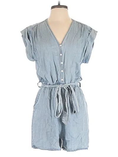 Pre-owned Velvet Heart Romper In Blue