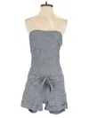 Velvet Heart Romper In Gray