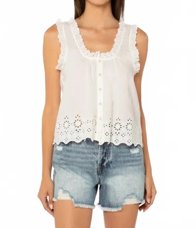 Velvet Heart Rosabel Tank Top In White