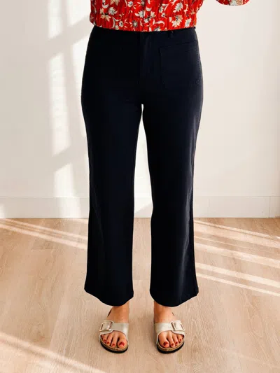 Velvet Heart Rosita Pants In Midnight Sapphire In Black