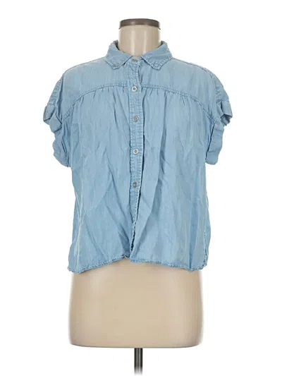 Pre-owned Velvet Heart Short Sleeve T-shirt In Blue
