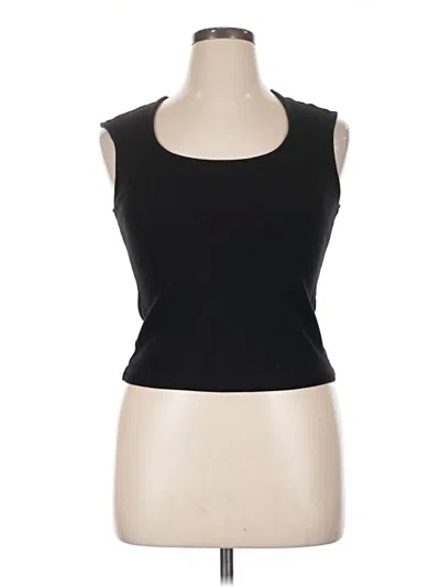 Pre-owned Velvet Heart Sleeveless T-shirt In Black