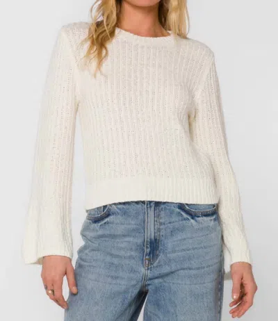 Velvet Heart Solvang Optic Sweater In White In Multi