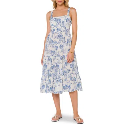 Velvet Heart Tiered Midi Sundress