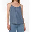 Velvet Heart Julian V-neck Camisole Top In 405 Malibu In Black