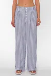 Velvet Heart Women's Roelle Pant In Ink Stripe In Multi