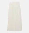 Velvet Maxirock Indy Aus Baumwolle In Weiss