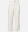 Velvet Issa Linen Barrel-leg Pants