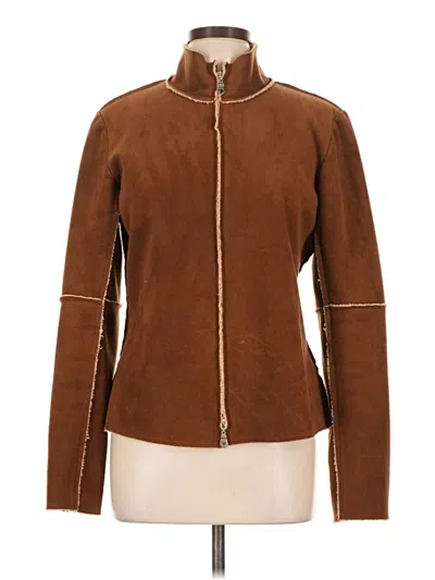 Pre-owned Velvet Jacket In Brown