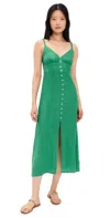 Velvet Janet Dress Emerald