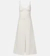 Velvet Janet Linen Midi Dress