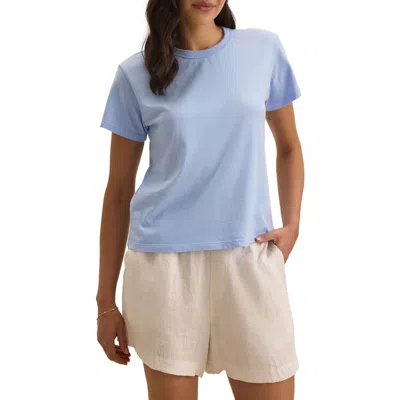 Velvet Jazz Cotton T-shirt In Blue