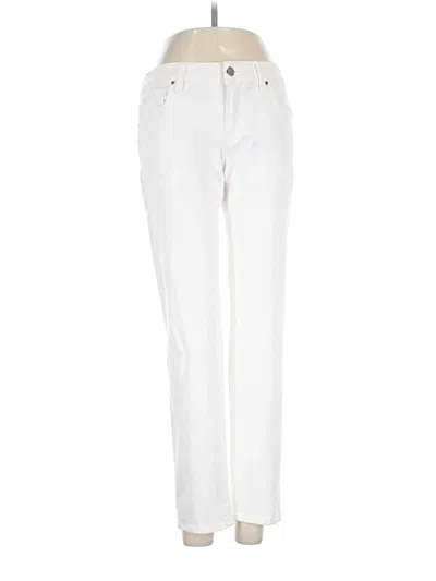 Pre-owned Velvet Jeans In White