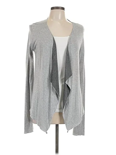 Pre-owned Velvet Kimono In Gray