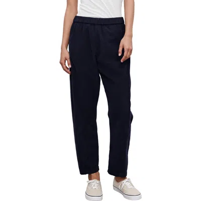 Velvet Laney Cotton Corduroy Straight Leg Pants In Black