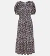 Velvet Lyuda Printed Midi Dress In Multicoloured