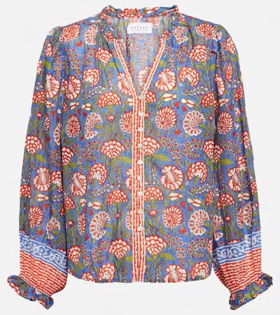 Velvet Marcella Top In Multicoloured