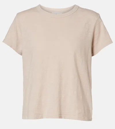 Velvet Marika Cotton Jersey T-shirt In Nude