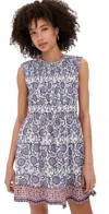 Velvet Marla Dress Cream Floral