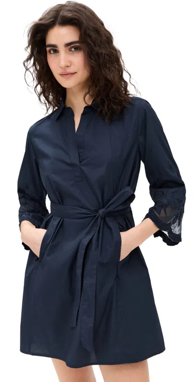 Velvet Missie Dress Navy