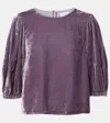 Velvet Nancy  Top In Grey