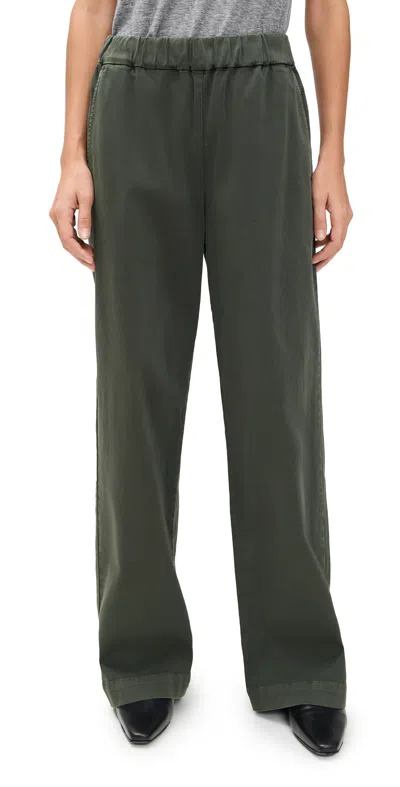 Velvet Naya Bottoms Olive In Animal Print