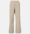 Velvet Naya Cotton-blend Twill Straight Pants In Beige