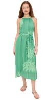 Velvet Odessa Dress Green