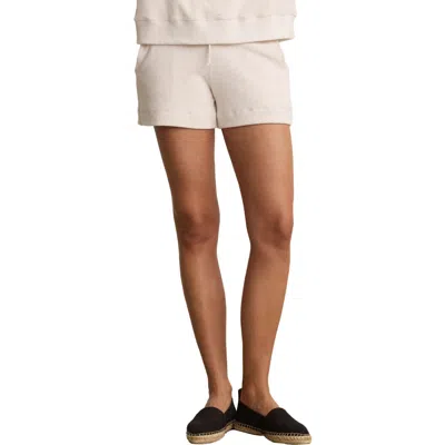 Velvet Peyton Cotton Terry Shorts In White