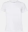 Velvet Sierra Cotton Jersey T-shirt In White