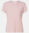 Velvet Sierra Cotton T-shirt In Pink