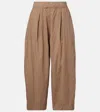 Velvet Sophia Cotton Poplin Wide-leg Pants