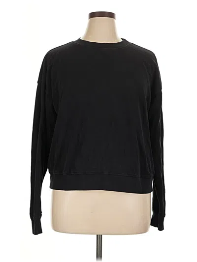 Pre-owned Velvet Sweatshirt In Black