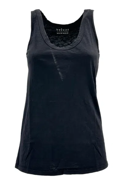 Velvet T-shirts And Polos Black