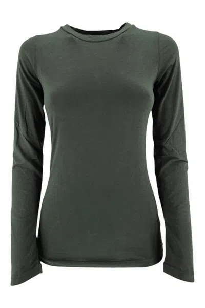 Velvet T-shirts And Polos Military In Green