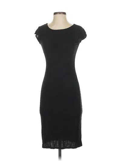 Pre-owned Velvet Torch Casual Dress In Black