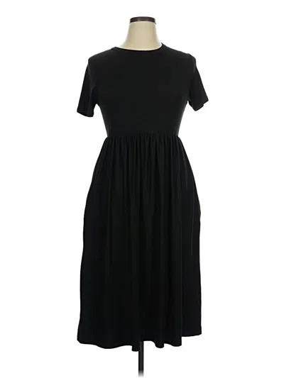 Pre-owned Velvet Torch Casual Dress In Black