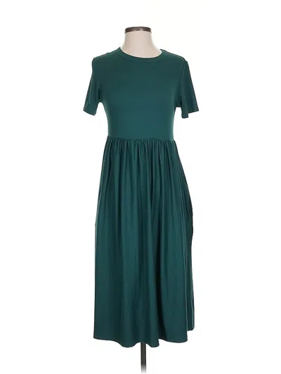 Pre-owned Velvet Torch Casual Dress In Blue