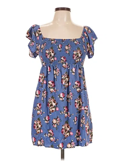 Pre-owned Velvet Torch Casual Dress In Blue