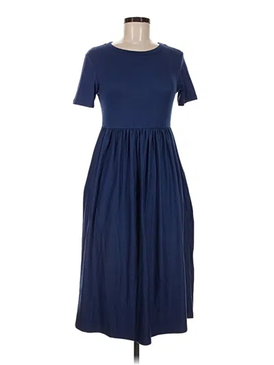 Pre-owned Velvet Torch Casual Dress In Blue