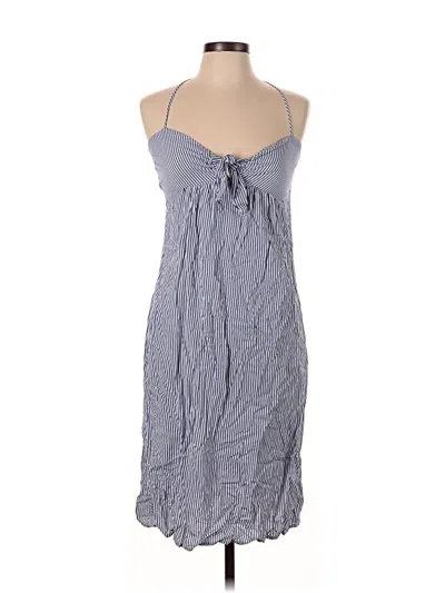 Pre-owned Velvet Torch Casual Dress In Gray