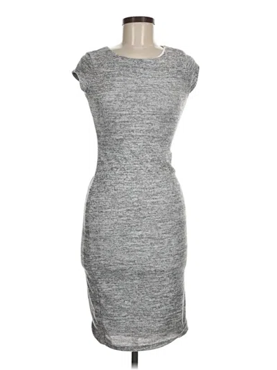 Pre-owned Velvet Torch Casual Dress In Gray
