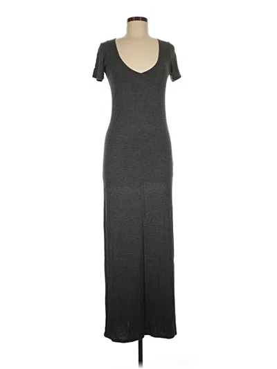Pre-owned Velvet Torch Casual Dress In Gray