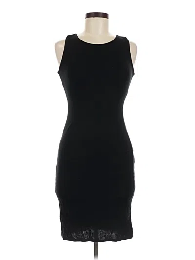 Pre-owned Velvet Torch Cocktail Dress In Black